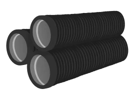 Трубы для безнапорной ливневой канализации FD