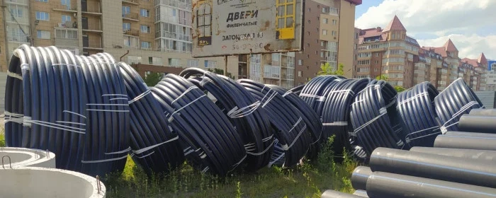 Поставка материалов для строительства водопроводных сетей на объект ЖК NESTEROV